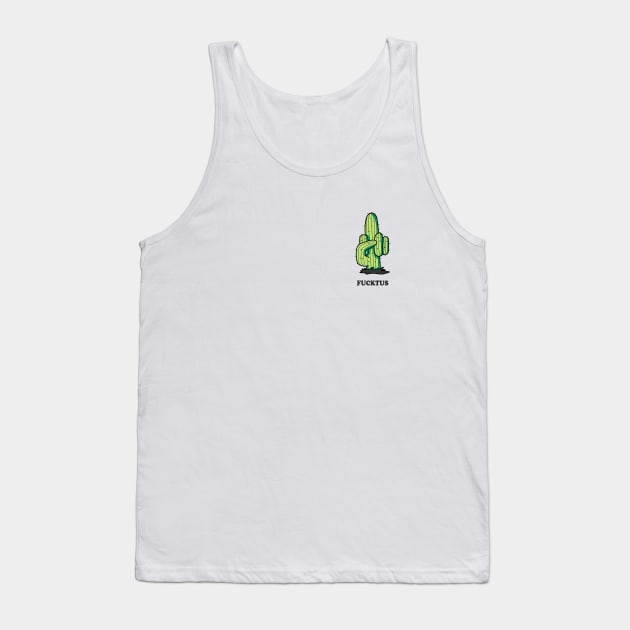 Cactus middle finger fucktus Tank Top by Tobias Store